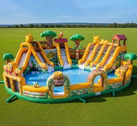 Pool3-736 Winnie the Pooh Theme Pool Water Park