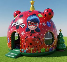 T2-8595 Miraculous Ladybug Inflatable Dome