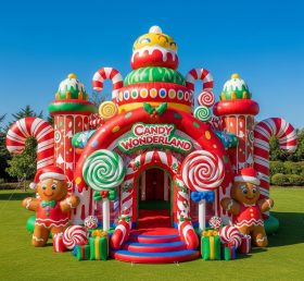 T2-8613 Candy Wonderland Inflatable Bouncer