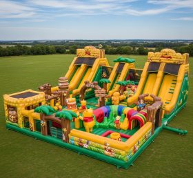 T6-6656 Winnie the Pooh Theme Inflatable Funcity