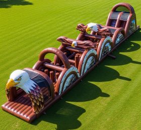T7-3788 Eagle Theme Inflatable Obstacle Course