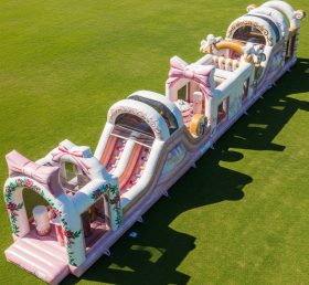 T7-4057 Weddings Theme Inflatable Obstacle Course