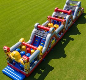 T7-4127 Bob the Builder Theme Inflatable Obstacle Course