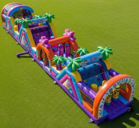 T7-4159 Dora Theme Inflatable Obstacle Course