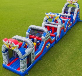 T7-4192 Gundam Theme Inflatable Obstacle Course
