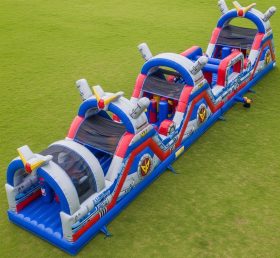 T7-4193 Gundam Theme Inflatable Obstacle Course