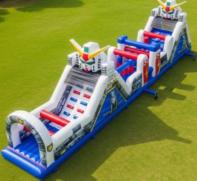 T7-4194 Gundam Theme Inflatable Obstacle Course