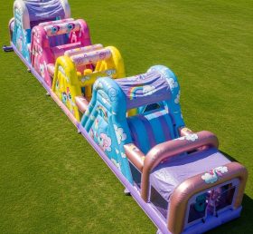 T7-4270 My Little Pony Theme Inflatable Obstacle Course