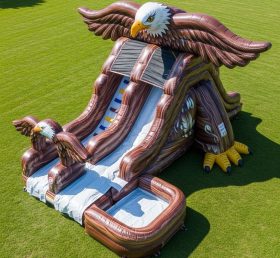 T8-5559 Eagle Theme Inflatable Water Slide