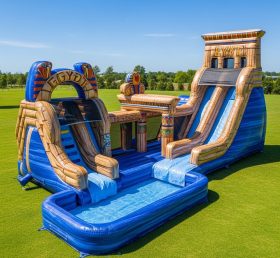 T8-5567 Egypt Theme Inflatable Water Slide