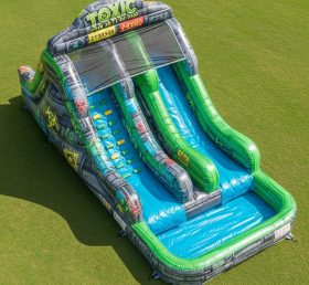 T8-5840 Toxic Theme Inflatable Water Slide