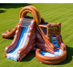 T8-5882 Wild West Theme Inflatable Water Slide