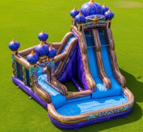 T8-7105 Aladdin Theme Inflatable Water Slide