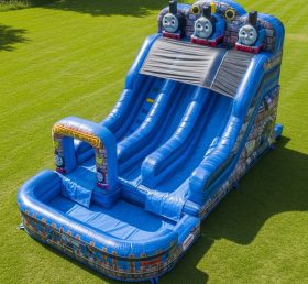 T8-7558 Thomas & Friends Theme Inflatable Water Slide