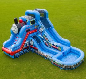 T8-7560 Thomas & Friends Theme Inflatable Water Slide
