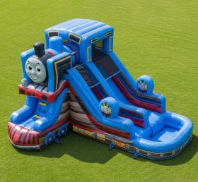T8-7561 Thomas & Friends Theme Inflatable Water Slide