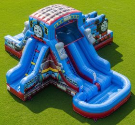 T8-7562 Thomas & Friends Theme Inflatable Water Slide