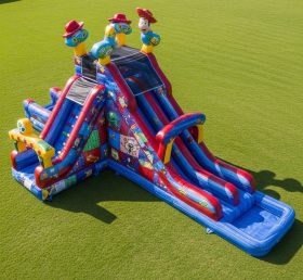 T8-7591 Toy Story Theme Inflatable Water Slide