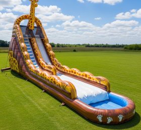 T8-7674 Giraffe Theme Giant Slide