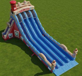 T8-7708 Post Office Theme Giant Slide