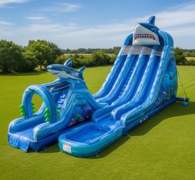 T8-7715 Shark Theme Giant Slide