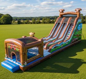 T8-7764 Farm Theme Inflatable Slide