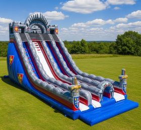 T8-7779 Knight Theme Inflatable Slide