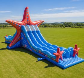 T8-7874 Starfish Theme Giant Slide
