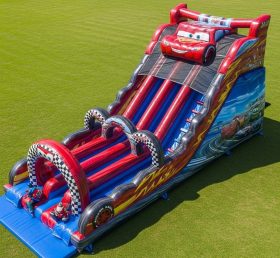 T8-8795 Cars Inflatable Slide