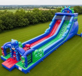 T8-8803 PJ Masks Inflatable Slide