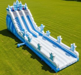 T8-8860 Frozen Inflatable Dry Slide