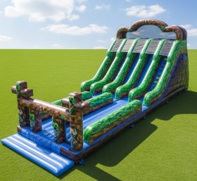T8-8863 Minecraft Inflatable Slide