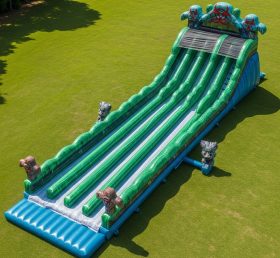 T8-8872 Toxic Inflatable Dry Slide