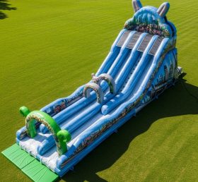T8-8876 Zootopia Inflatable Slide