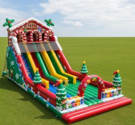 T8-8901 Christmas Inflatable Slide