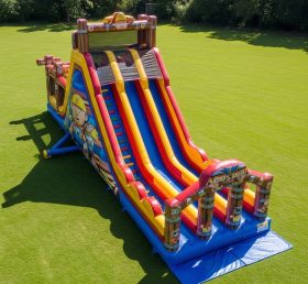 T8-8904 Bob the Builder Inflatable Dry Slide