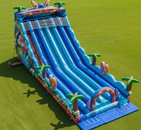 T8-8907 Lilo & Stitch Inflatable Water Slide