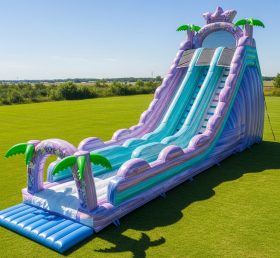T8-8918 Shimmer & Shine Tropical Inflatable Water Slide