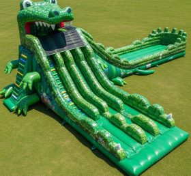 T8-8931 Crocodile Inflatable Slide