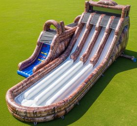 T8-8939 Rusty Rivets Inflatable Dry Slide