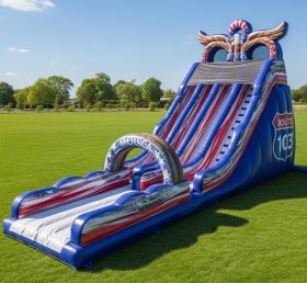 T8-8967 American Style Inflatable Dry Slide