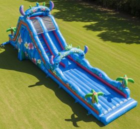 T8-8968 Lilo & Stitch Inflatable Water Slide