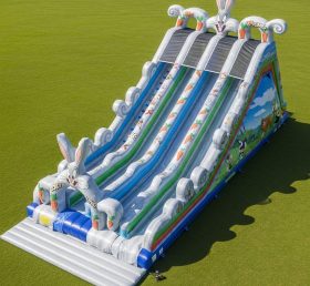 T8-8978 Looney Tunes Inflatable Dry Slide