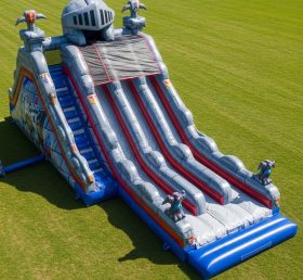 T8-9047 Knight Theme Inflatable Slide