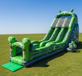 T8-9081 Ben 10 Inflatable Slide