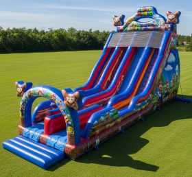 T8-9095 Super Mario Inflatable Slide