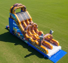 T8-9144 Bob the Builder Inflatable Slide
