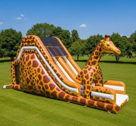 T8-9145 Giraffe Inflatable Slide