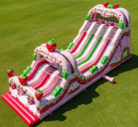 T8-9185 Strawberry Theme Inflatable Slide