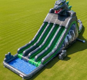 T8-9201 Godzilla Inflatable Water Slide